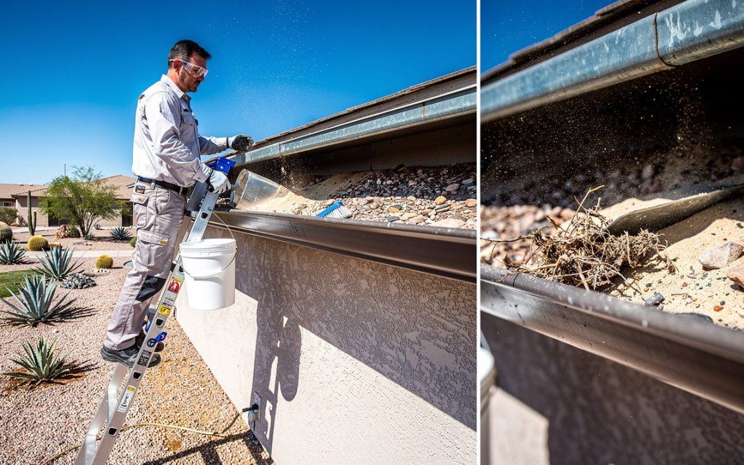 Desert Gutter Maintenance Tips
