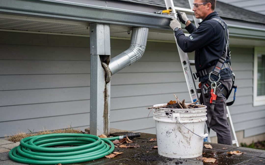 Downspout Clog Removal Method: Clear Obstructions Safely