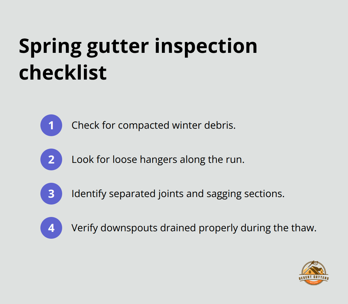 Quick spring inspection checklist items for U.S. homeowners