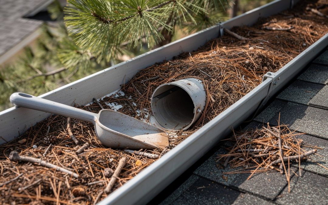 Pine Needle Debris Gutters: Clearing Debris For Optimal Drainage